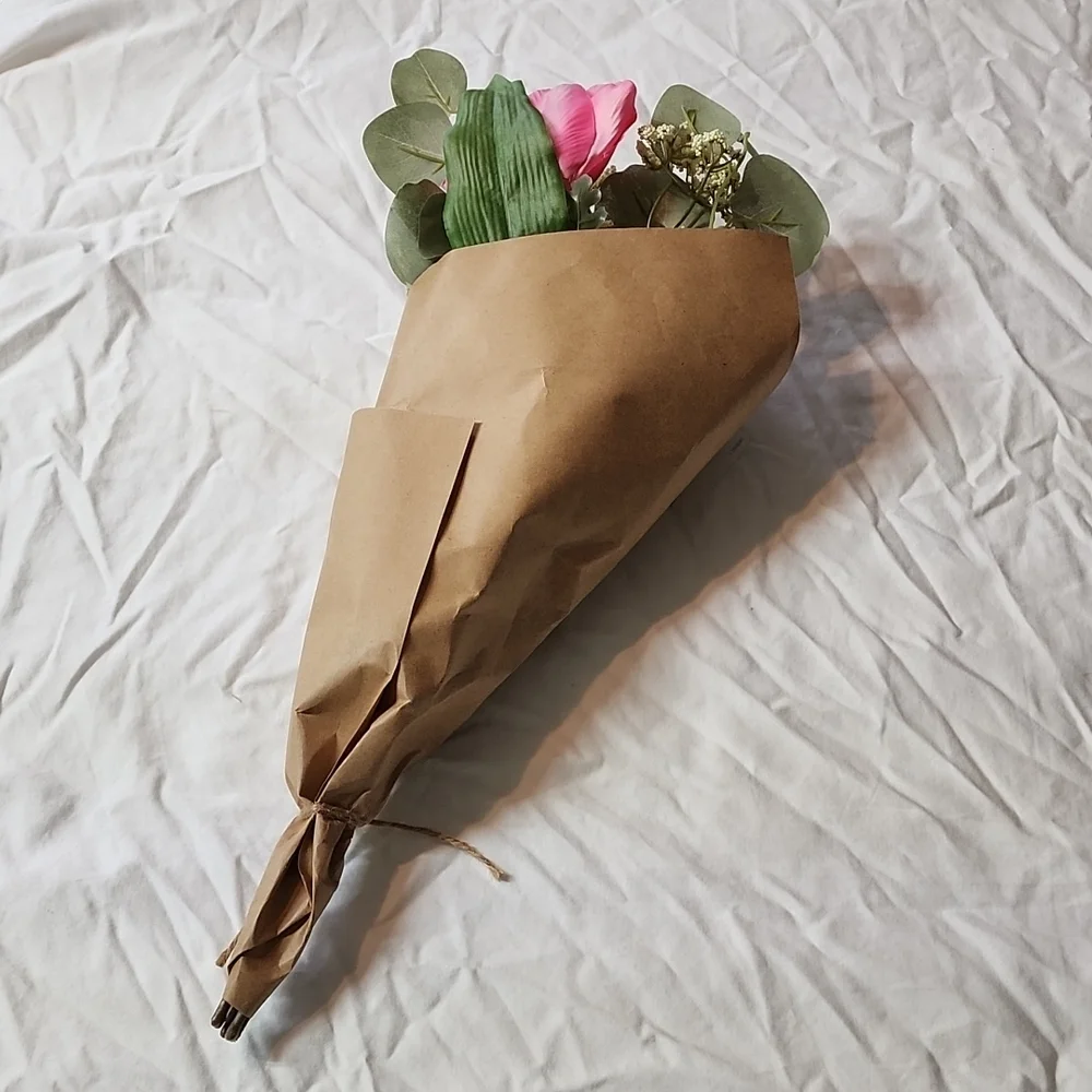 Deluxe faux floral Spring Bouquet